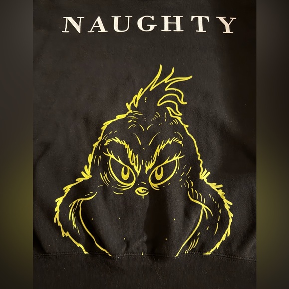 Women’s Grinch Naughty Pullover Sweatshirt - Picture 4 of 5